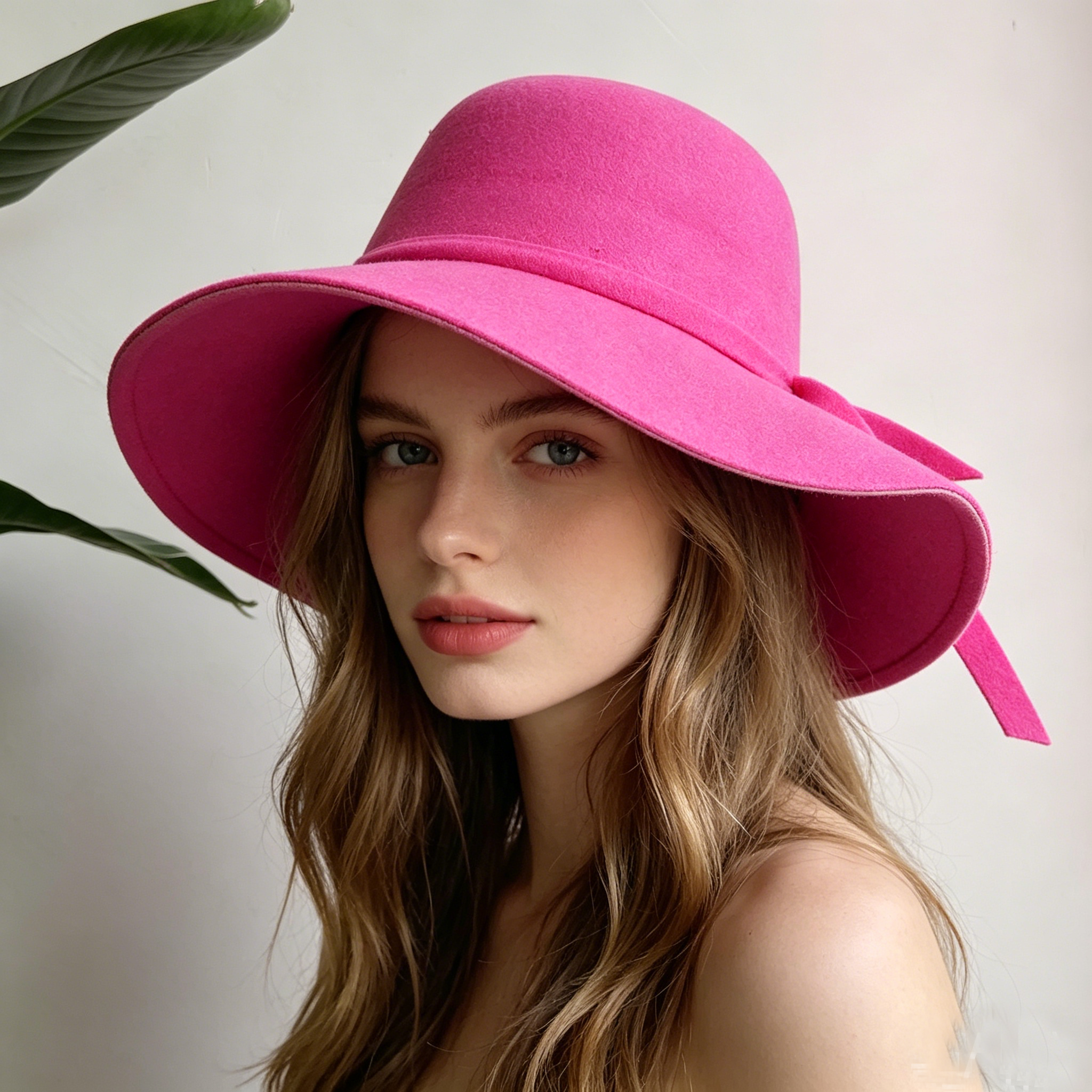 Women Fedora Hat Vintage Lady  - Hat Floppy Wide 리뷰 및 가격