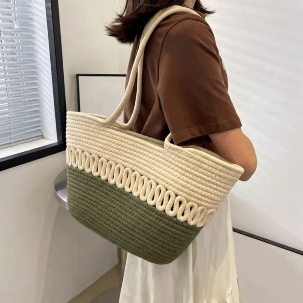 Sweet Nylon Woven Tote Bag Hol - Tote Bag Beach 리뷰 및 가격