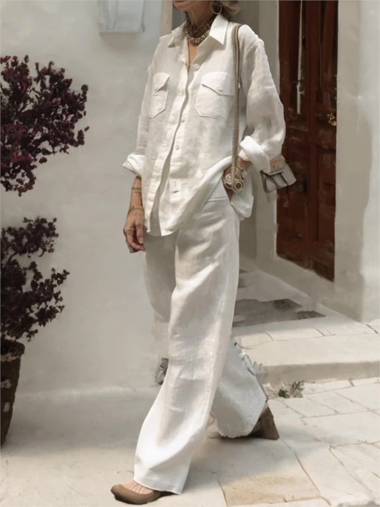 Fashion Solid Cotton Linen Shi - Linen Pant Wide 리뷰 및 가격