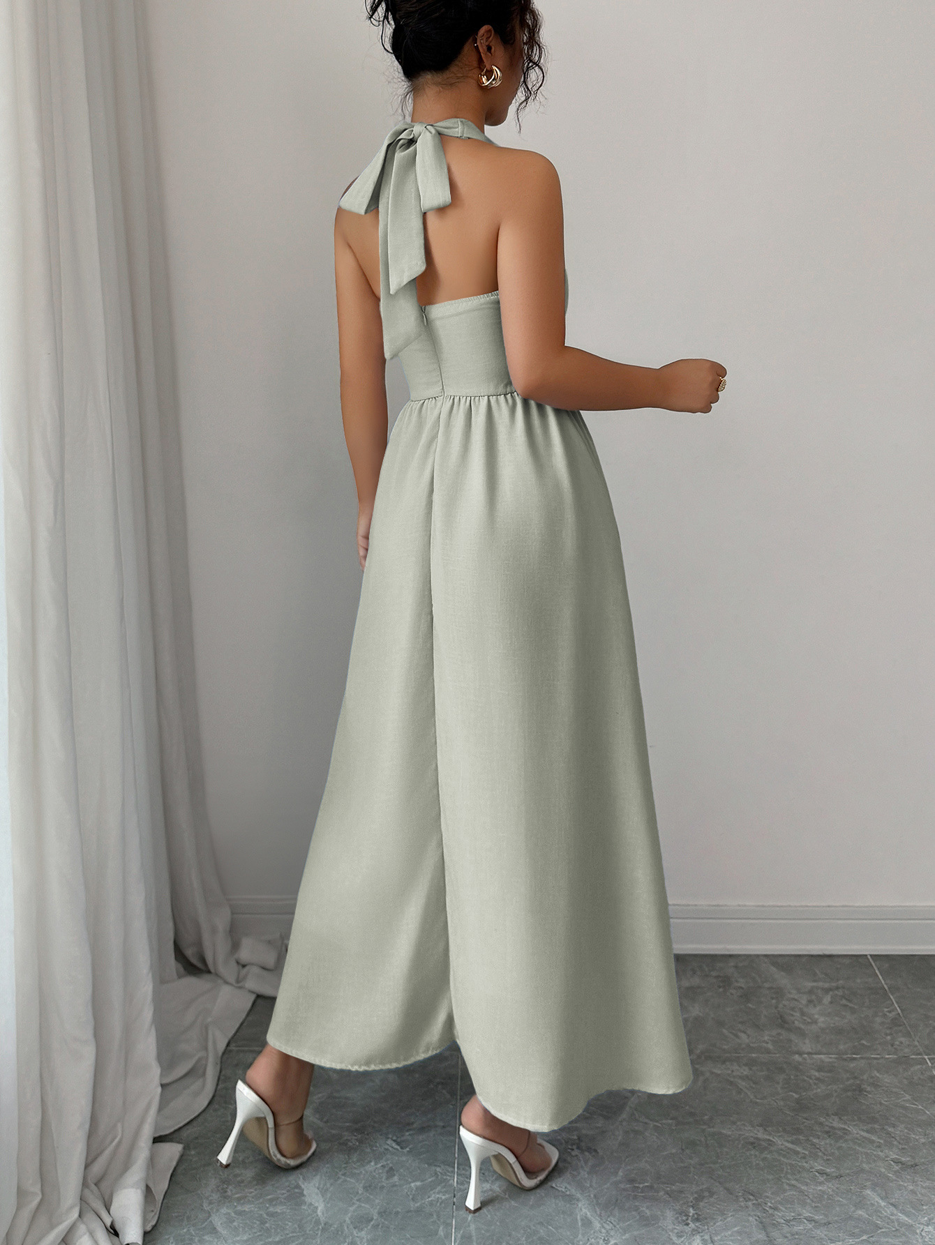 Women's Dress 5 Colors Halter  - Maxi Dress Halter 리뷰 및 가격