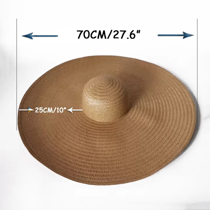 Oversized Beach Straw Hats for - Hat Floppy Wide 리뷰 및 가격