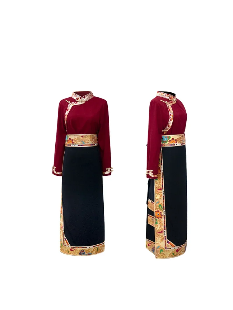Traditional Tibetan Dress Wrap - Linen Dress Wrap 리뷰 및 가격