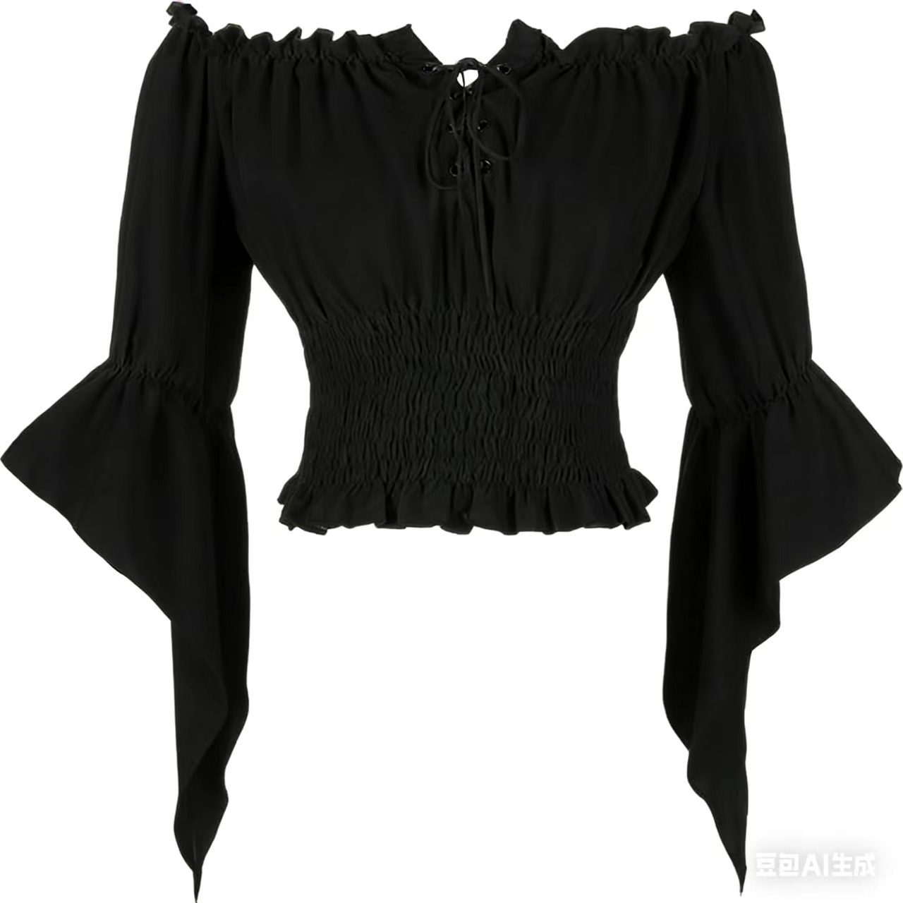 Renaissance Medieval Aristocra - Blouse Off Shoulder 리뷰 및 가격
