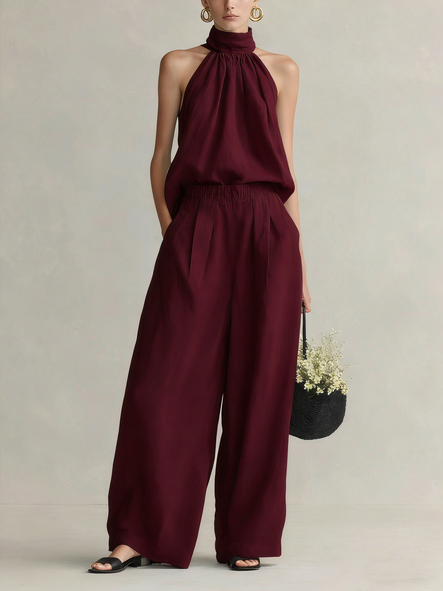 Women's 2026 Summer New Style  - Linen Pant Wide 리뷰 및 가격