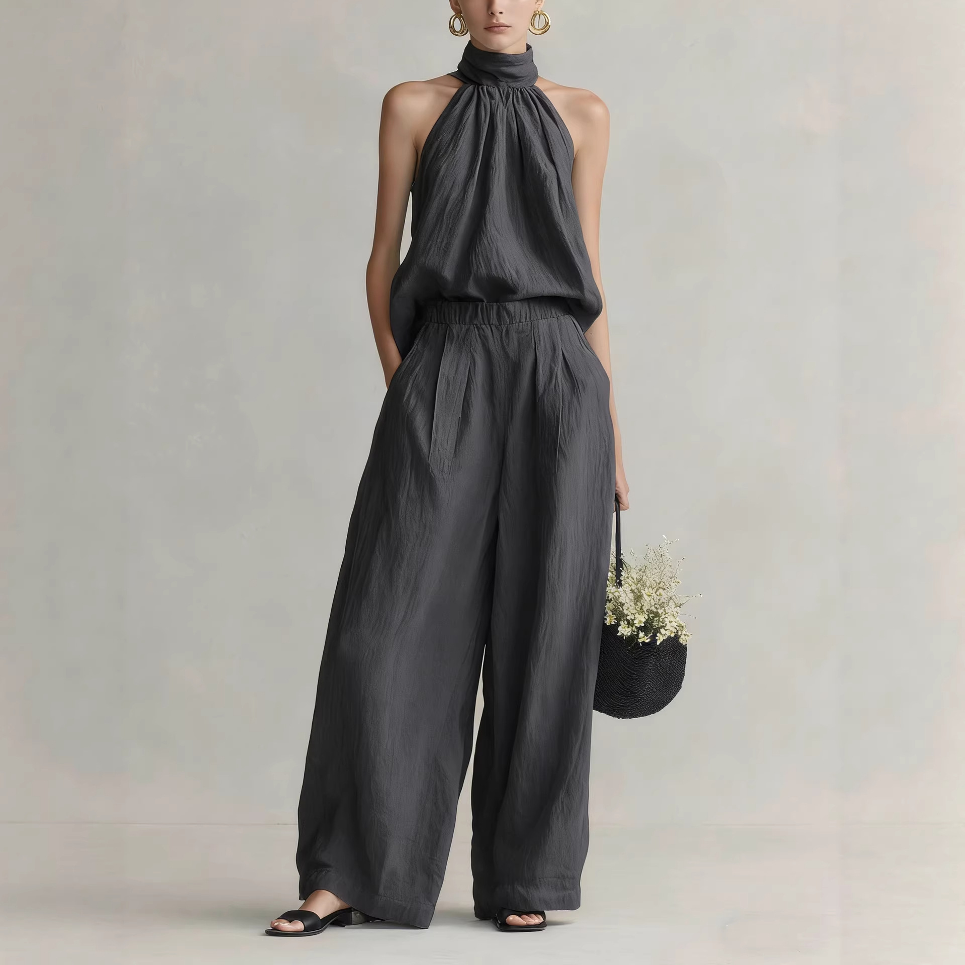 Women's 2026 Summer New Style  - Linen Pant Wide 리뷰 및 가격