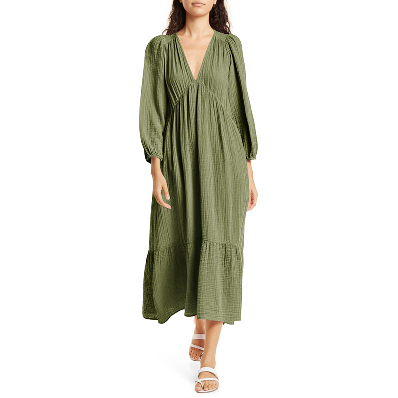 Muslin 100% Cotton Long Sleeve - Linen Dress Wrap 리뷰 및 가격