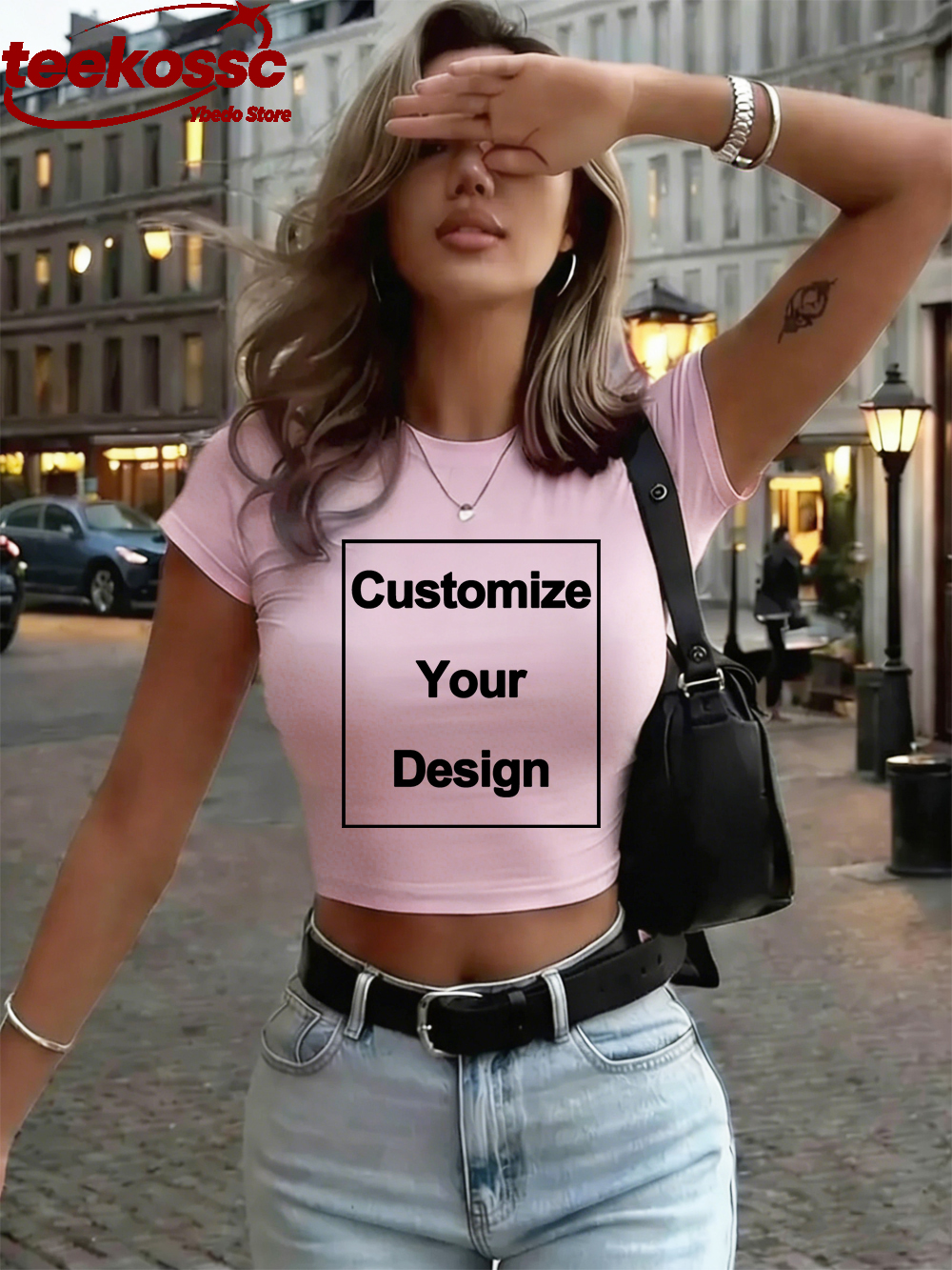 Custom Womens Cotton Crop Tops - Crop Top Crochet 리뷰 및 가격