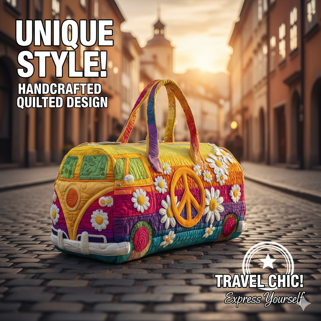 3D Printed Quilted Travel Bag  - Tote Bag Beach 리뷰 및 가격