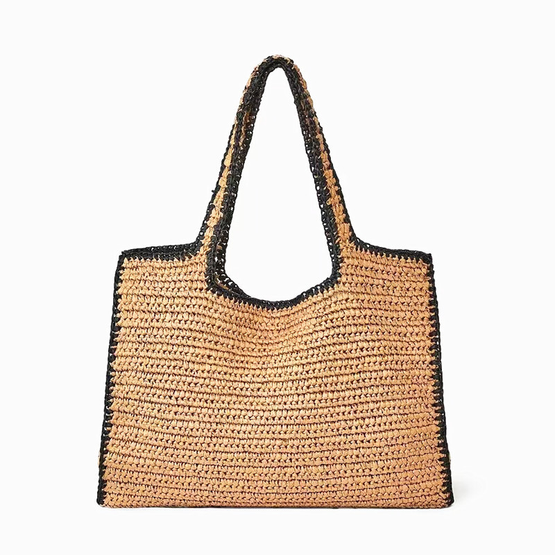 Straw Woven Tote Bags for Wome - Crochet Bag Raffia 리뷰 및 가격