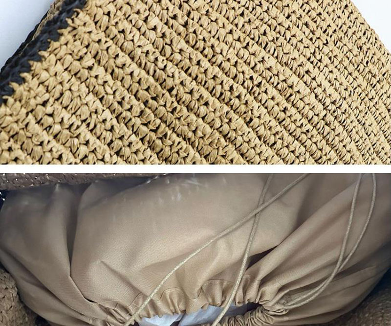 Straw Woven Tote Bags for Wome - Crochet Bag Raffia 리뷰 및 가격