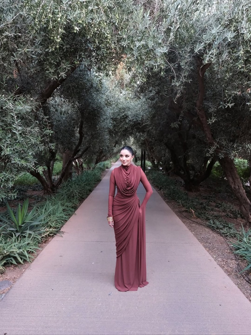 Solid Draped Neckline Long Dre - Linen Dress Wrap 리뷰 및 가격