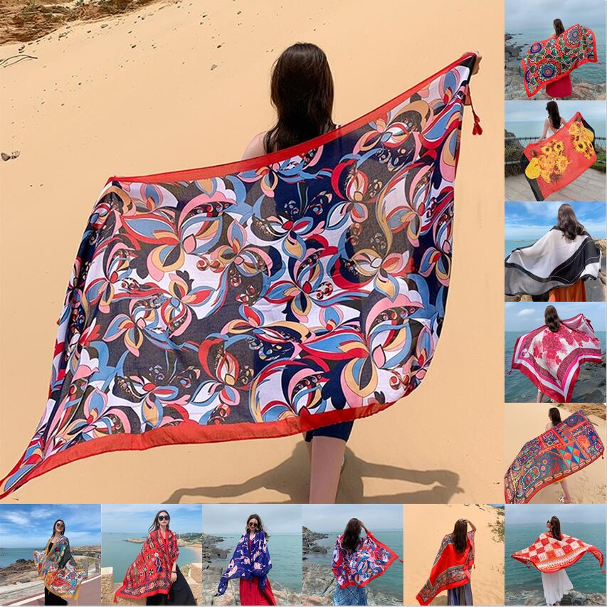 Desert Sun Protection Cotton L - Linen Dress Wrap 리뷰 및 가격