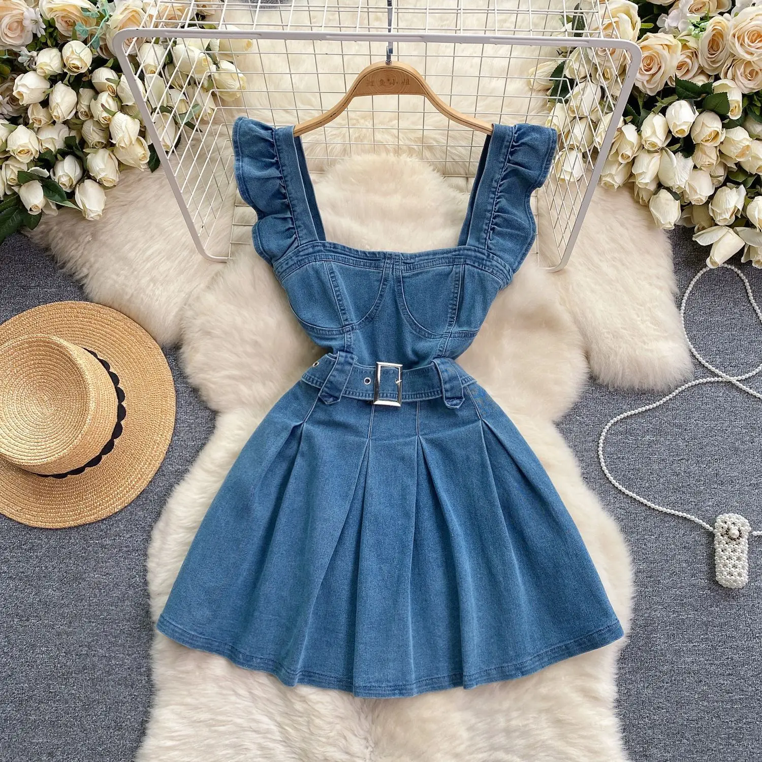 Korean Version of The College  - Maxi Dress Halter 리뷰 및 가격