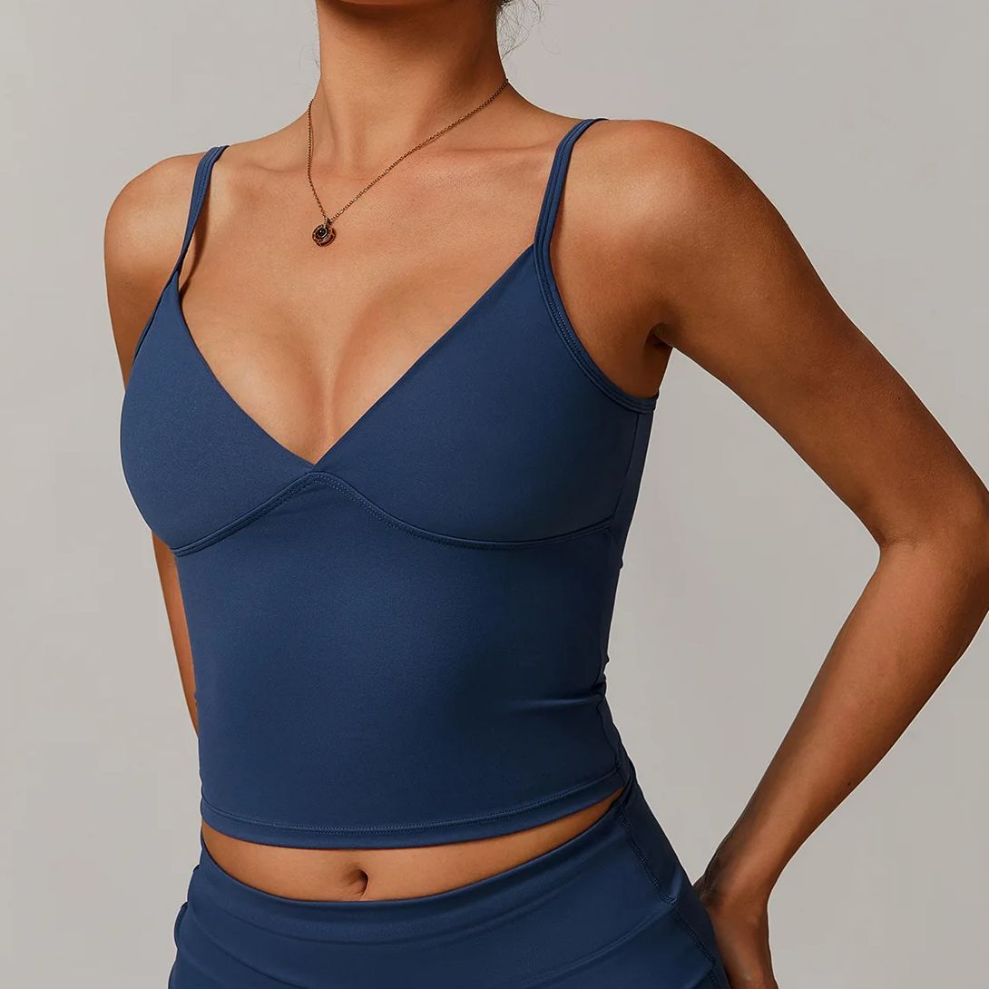 Breathable Sports Bra Fitness  - Crop Top Crochet 리뷰 및 가격