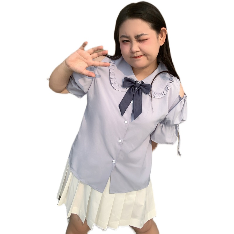 Large Size Jk Uniform Off-the- - Blouse Off Shoulder 리뷰 및 가격