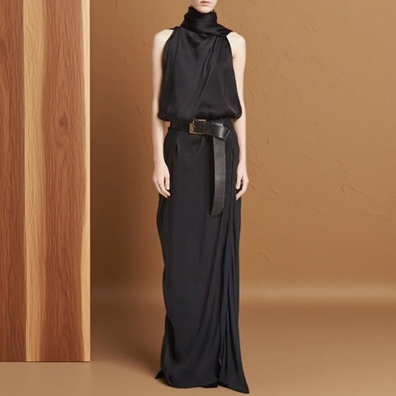 2026 Spring Summer Elegant Hal - Maxi Dress Halter 리뷰 및 가격