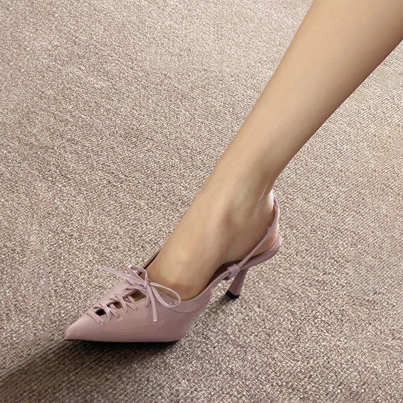 European-style Pointed-toe, Sl - Sandal Strappy Heeled 리뷰 및 가격