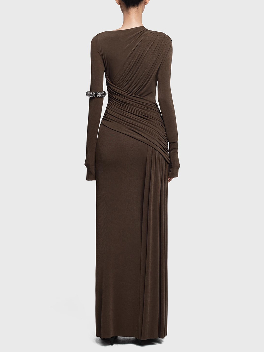 TWOTWINSTYLE Solid Slimming Dr - Linen Dress Wrap 리뷰 및 가격