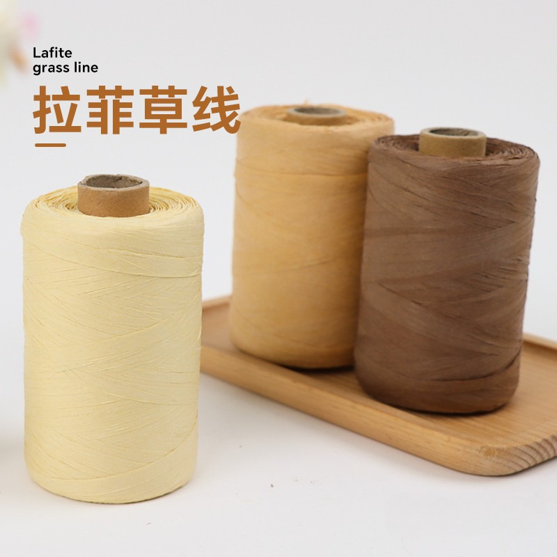 300m/150m Natural Paper Raffia - Crochet Bag Raffia 리뷰 및 가격