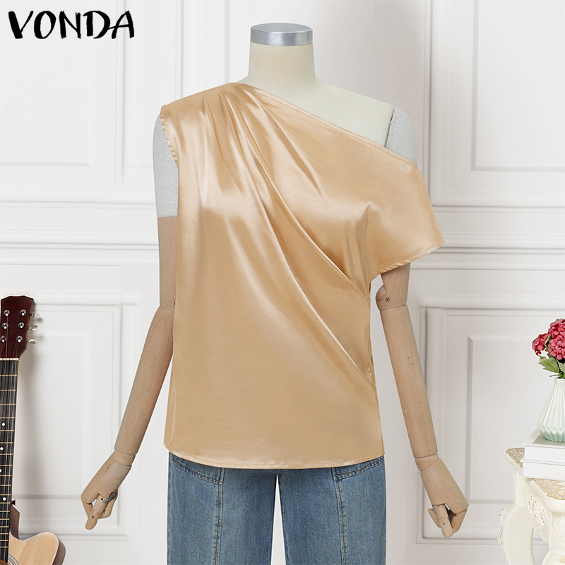 Plus Size 5XL VONDA Women Blou - Blouse Off Shoulder 리뷰 및 가격