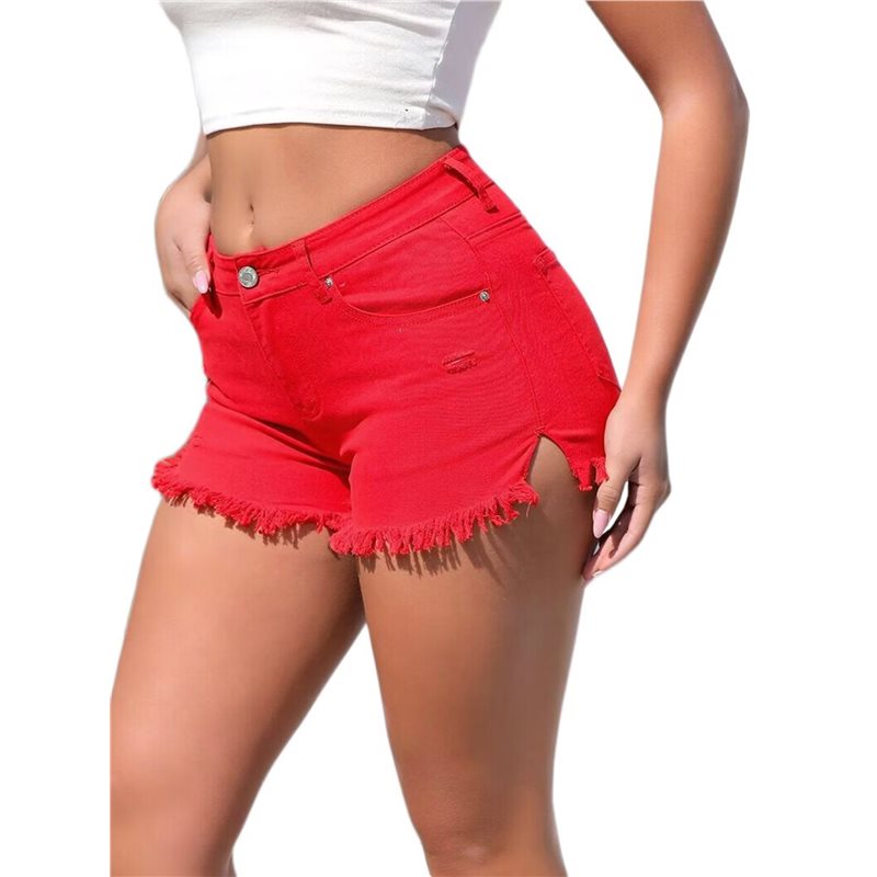 CYL-Womens Cowgirl Jean Shorts - Shorts Denim Frayed 리뷰 및 가격