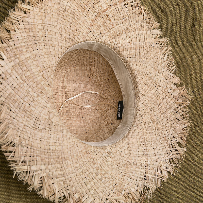 Women Raffia Straw Sun Hat Wid - Hat Floppy Wide 리뷰 및 가격