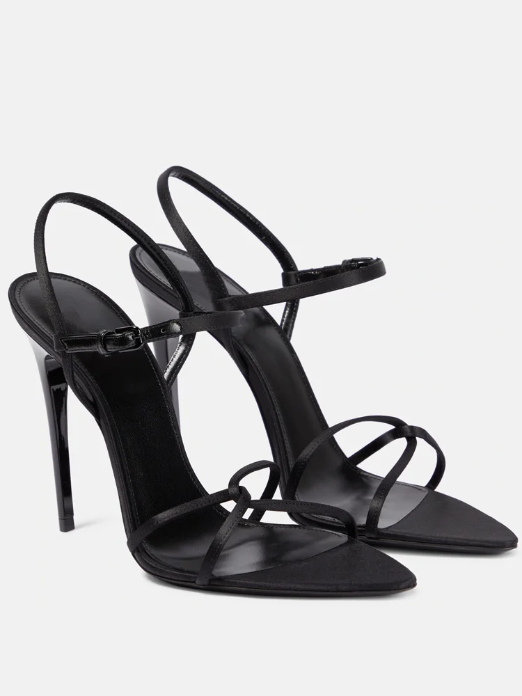 Pink Strappy Luxury Heeled San - Sandal Strappy Heeled 리뷰 및 가격