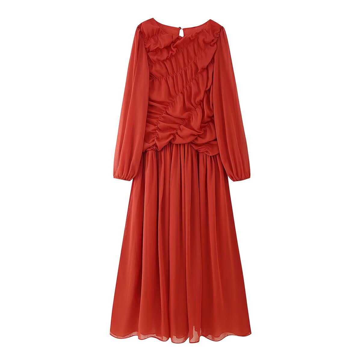 Autumn Long Sleeve Dresses 202 - Linen Dress Wrap 리뷰 및 가격