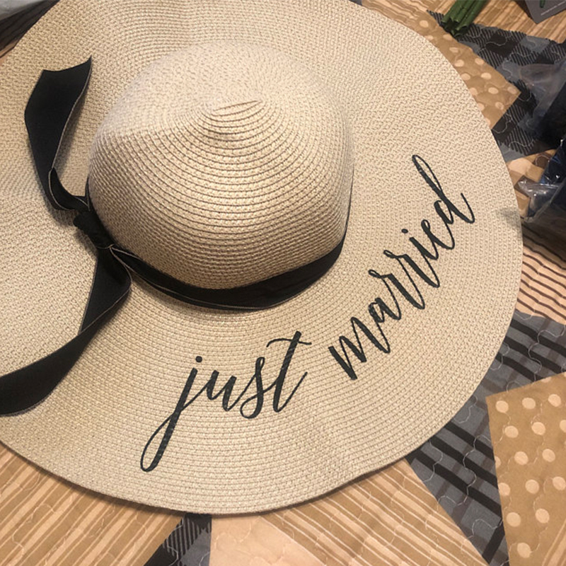 Personalized Custom Last Name  - Hat Floppy Wide 리뷰 및 가격