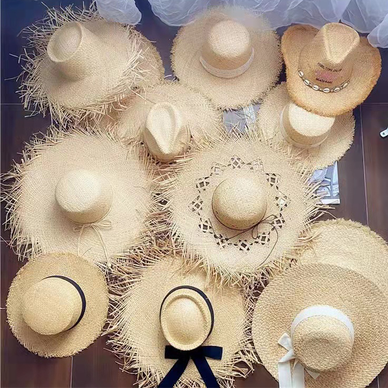 New Women Summer Natural Raffi - Hat Floppy Wide 리뷰 및 가격