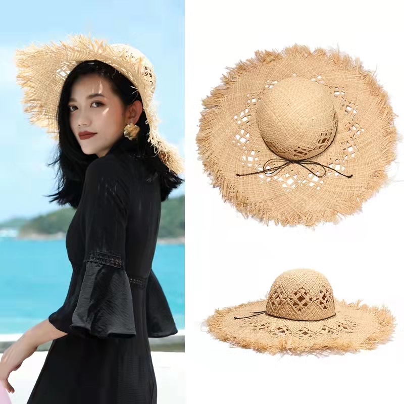 New Women Summer Natural Raffi - Hat Floppy Wide 리뷰 및 가격