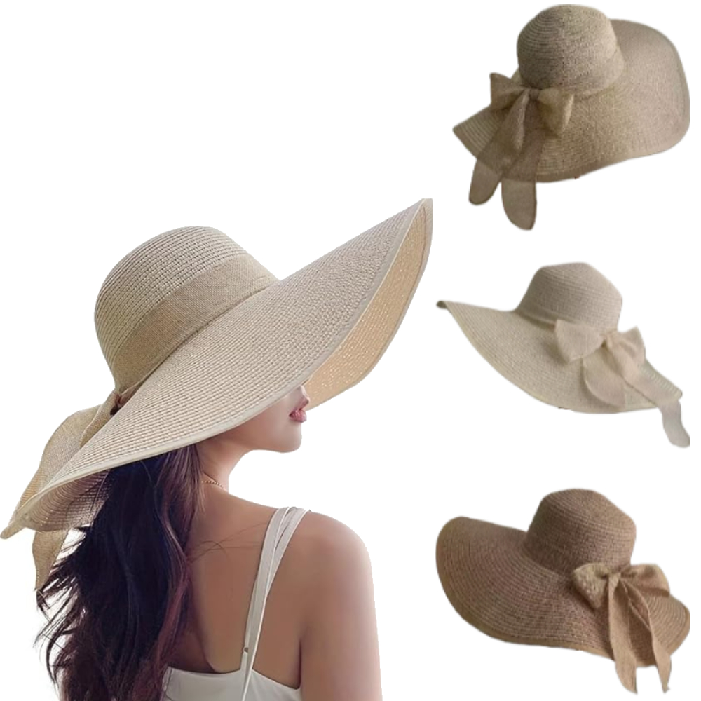Women Summer Wide Brim Straw H - Hat Floppy Wide 리뷰 및 가격