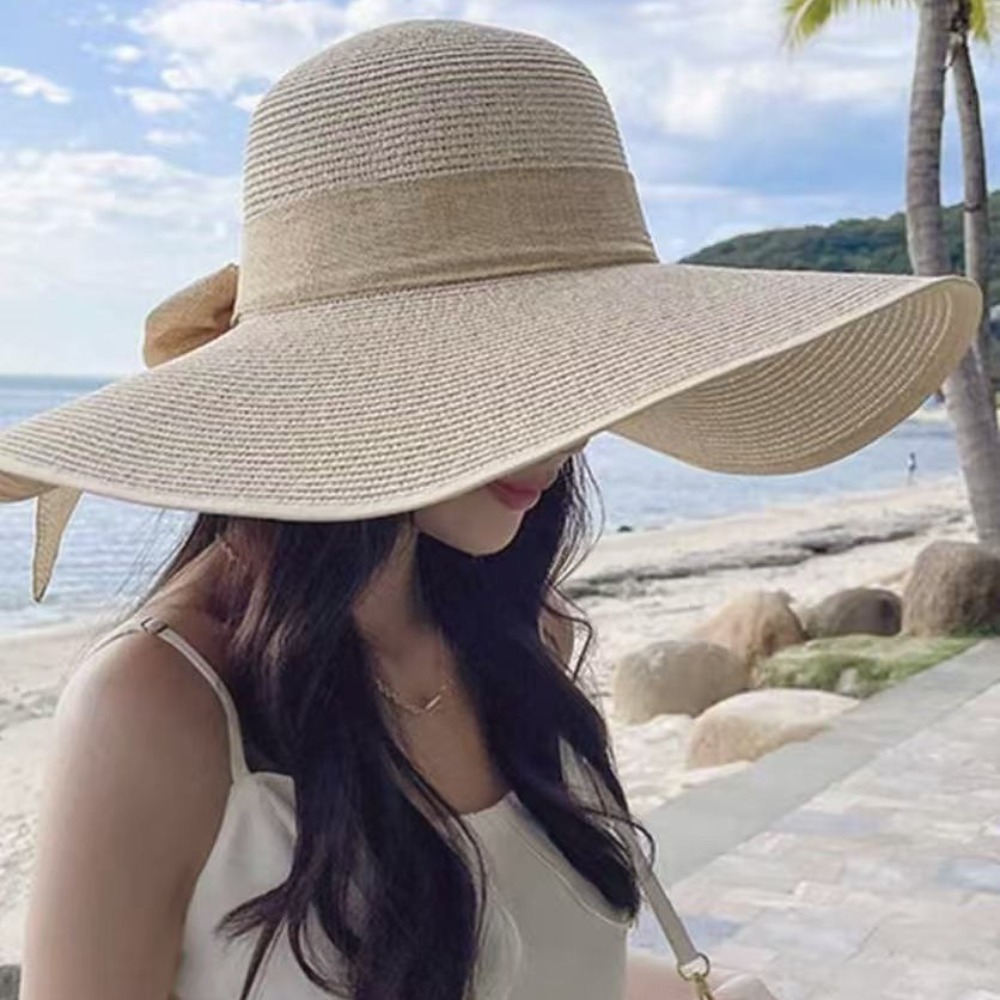 Women Summer Wide Brim Straw H - Hat Floppy Wide 리뷰 및 가격