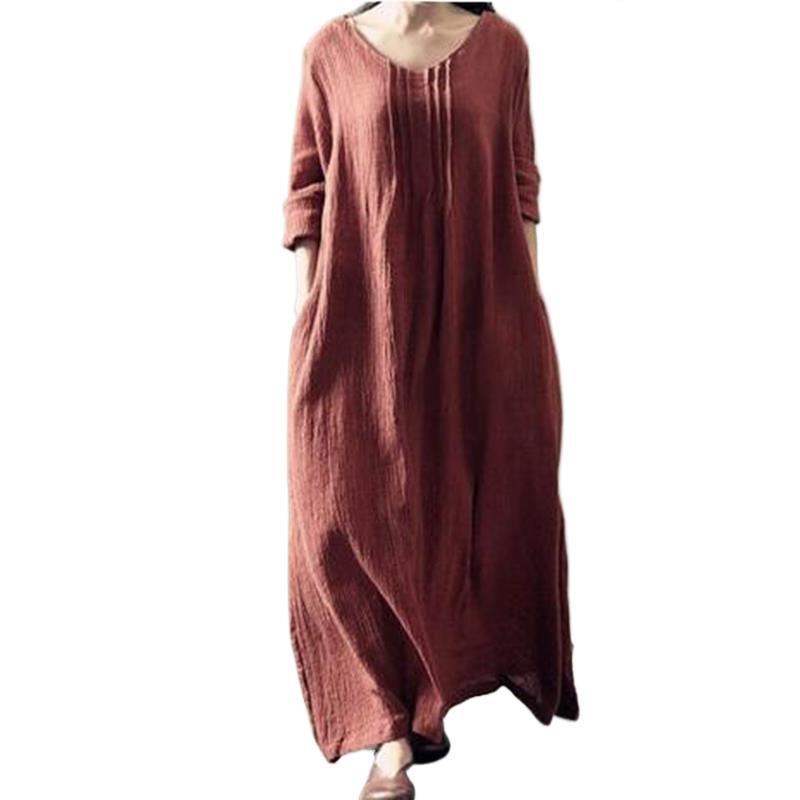 2025 Cotton Linen Vintage Full - Linen Dress Wrap 리뷰 및 가격