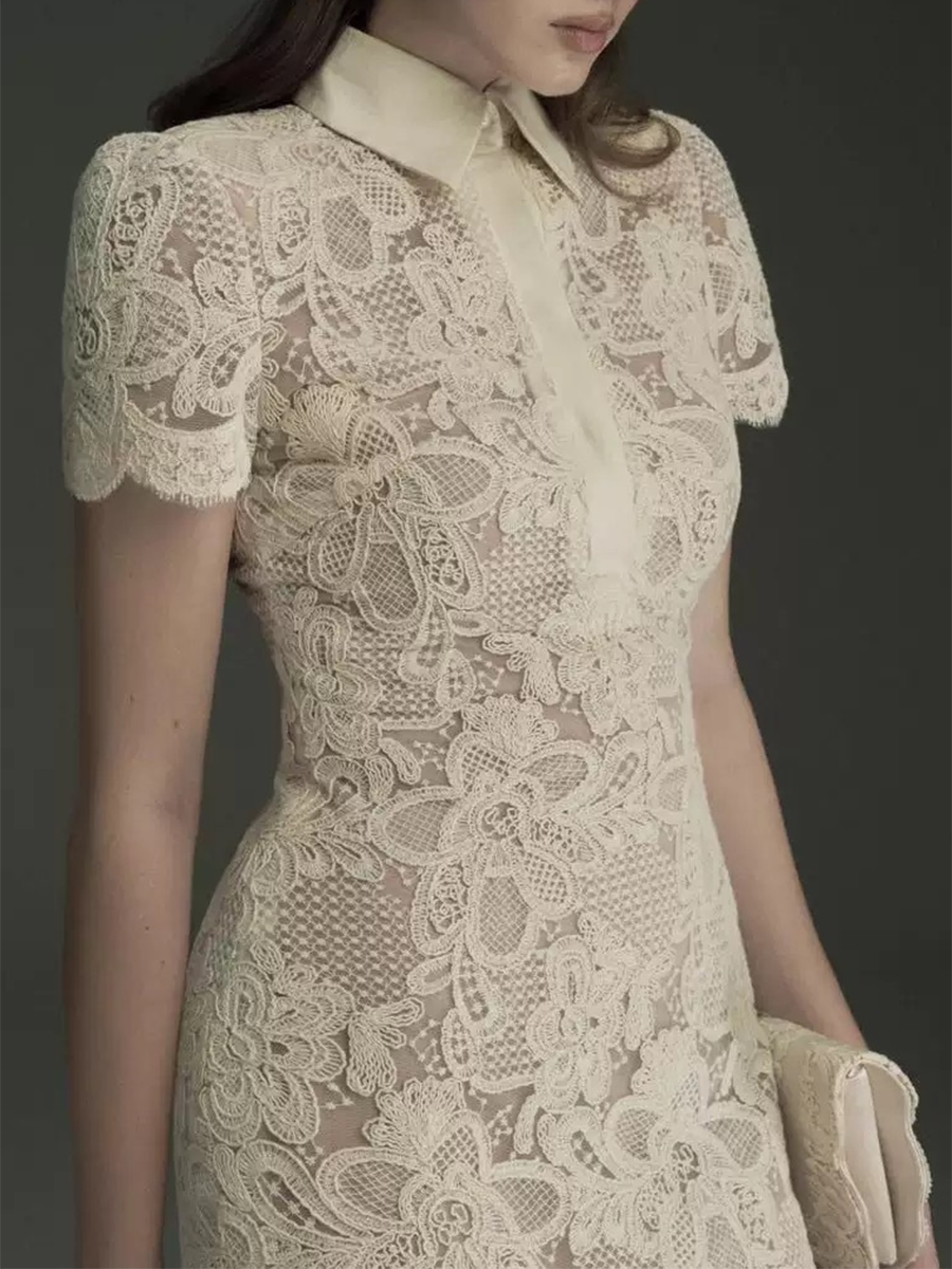 TWOTWINSTYLE Patchwork Lace Dr - Linen Dress Wrap 리뷰 및 가격
