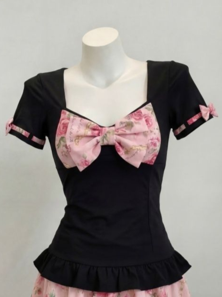 Women's Sweet Floral Print Two - Romper Floral Print 리뷰 및 가격