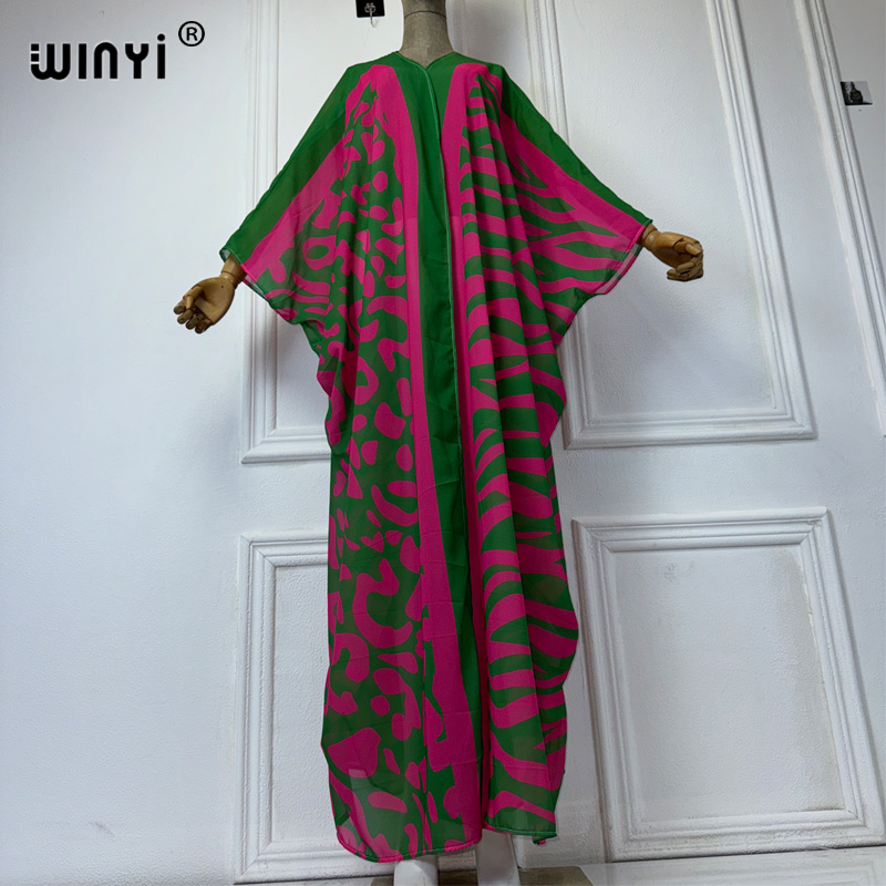 WINYI Africa Bohemia print Kim - Cover Up Kaftan 리뷰 및 가격