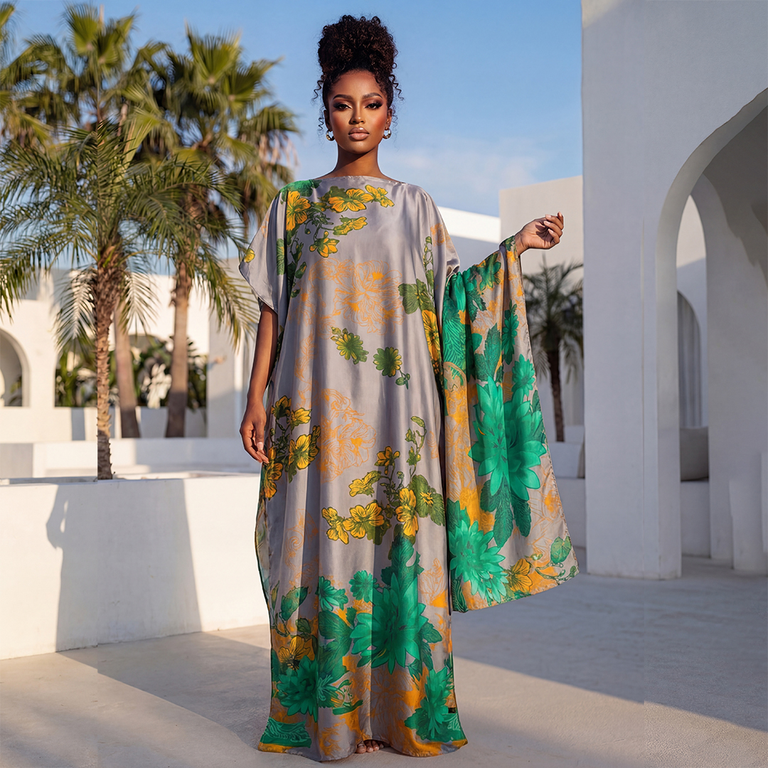 Summer Fashion African Shawl F - Romper Floral Print 리뷰 및 가격