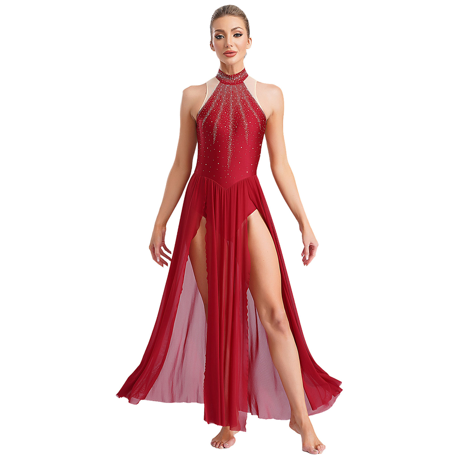 Womans Lyrical Dance Dress Shi - Maxi Dress Halter 리뷰 및 가격