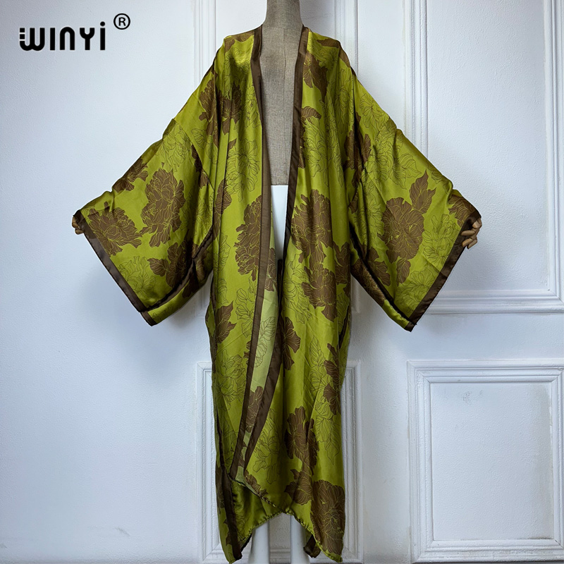 WINYI Africa boho print Kimono - Cover Up Kaftan 리뷰 및 가격